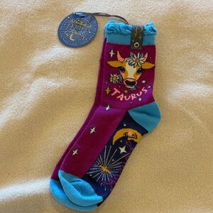 Powder Women's Taurus Socks - Pink and Blue